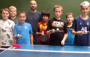 Atelier tennis de table au collège René Cassin