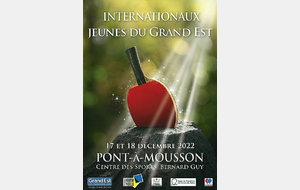 Bilan du week-end : Internationaux jeunes du Grand Est