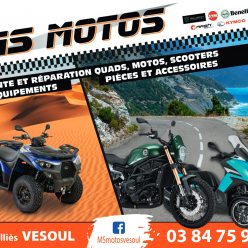 MS Motos, nouveau partenaire du club